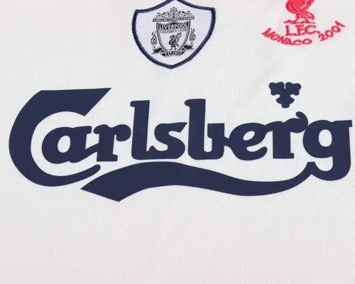 2001-2002 Retro Liverpool Away Football Jersey  Kids Size — view 4