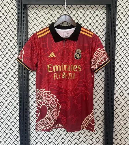 2024/2025 Real Madrid Roter Drache Sonderedition Trikot Grün  — view 1
