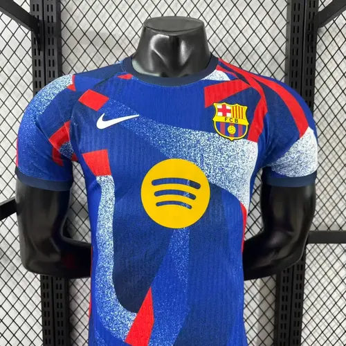 Camisa de Futebol Barcelona Edição Especial 31 Versão Jogador 2025/2026  — view 3