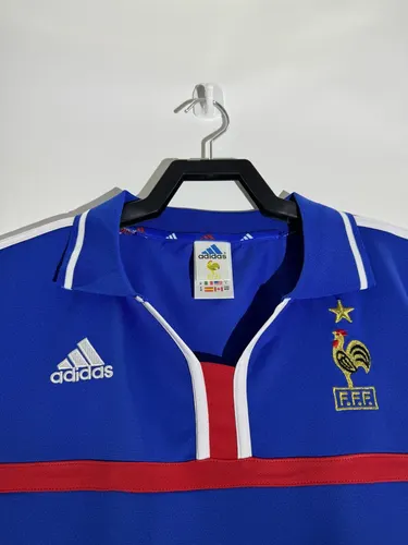 2000 Retro France Home Football Shirt  — view 3