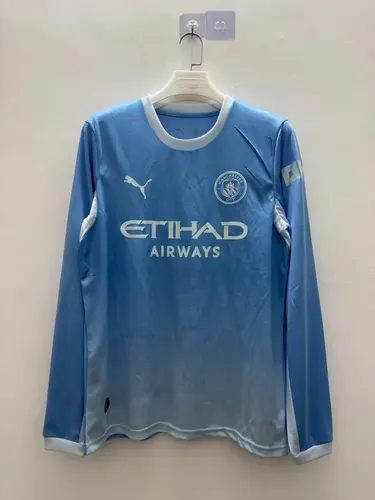 2026/2027 Long Sleeves Manchester City Home Football Jersey  