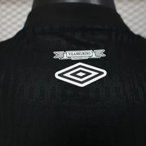 2025/2026 Versión Jugador Camiseta de Fútbol Edición Especial Santos Negro 01 Calidad Thai — view 8
