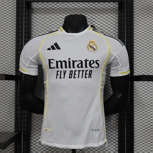 2025/2026 Versión Jugador Camiseta de Fútbol Local Real Madrid  — view 1