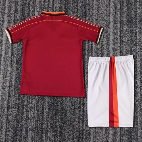 1998-1999 Retro Roma Home Camisa de Futebol  Tamanho Infantil — view 2