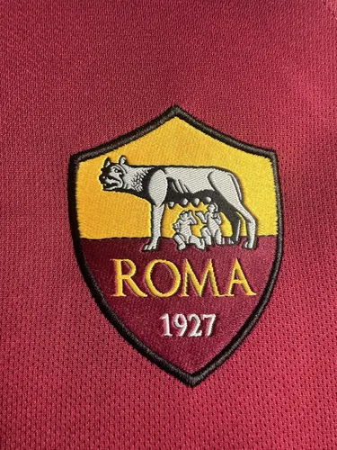 2017-2018 Rétro Manches Longues Roma Domicile Maillot de Football  — view 5