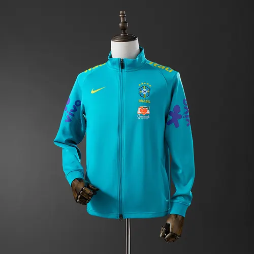 2026 Brazil 22/23 Bleu Lac -Veste S-XXL Maillot de Foot AAA qualité fan — view 1