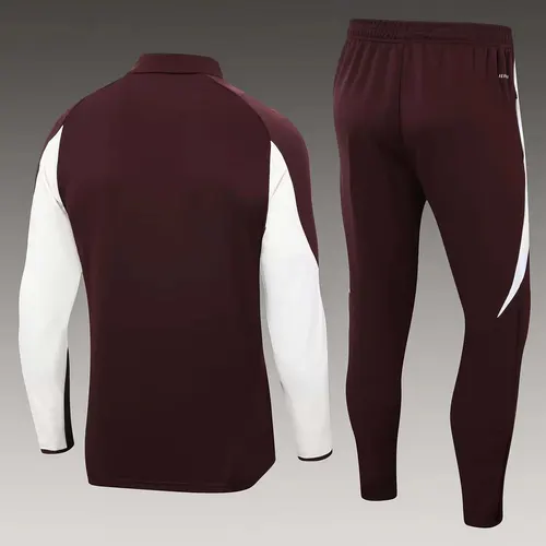 2024/2025 Bayern Munich Ensemble d'Entraînement Half-Pull Violet Foncé Maillot de Football  — view 2