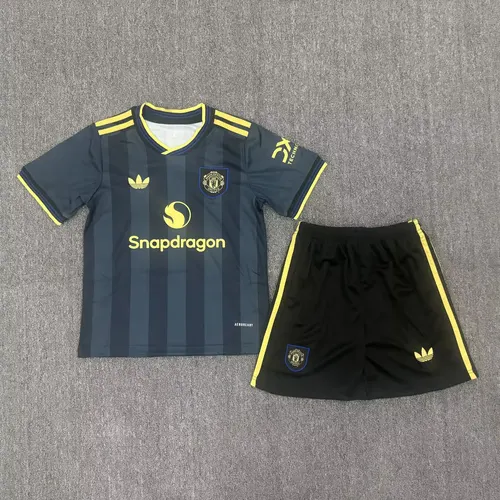 Camisa de Futebol Manchester United Third Away 2025/2026 Tamanho Infantil Qualidade Tailândia — view 1