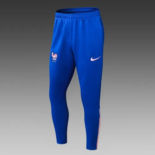 2025 Player Version France Half-Pull Training Suit Pink Football Shirt Set — view 5
