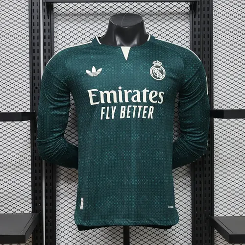 Camiseta de fútbol de manga larga de Real Madrid 2026/2027 Visitante Versión Jugador   — view 1