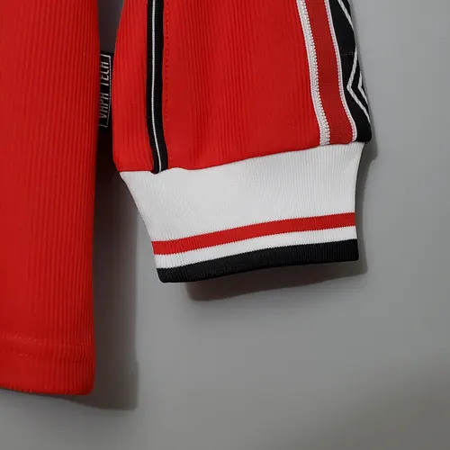 1998-1999 Retro Langarm Manchester United Heimtrikot  — view 8