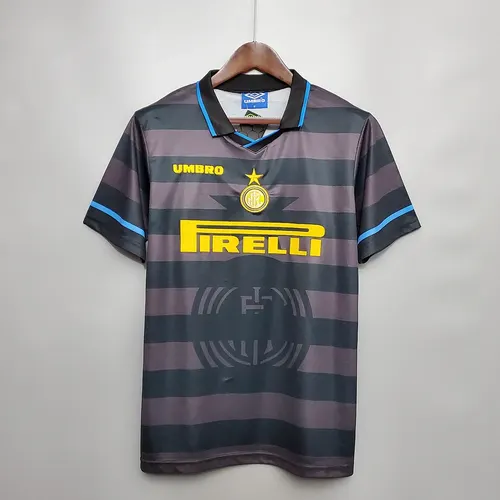 1997/1998 Maillot Extérieur Away Rétro Internazionale Milan 