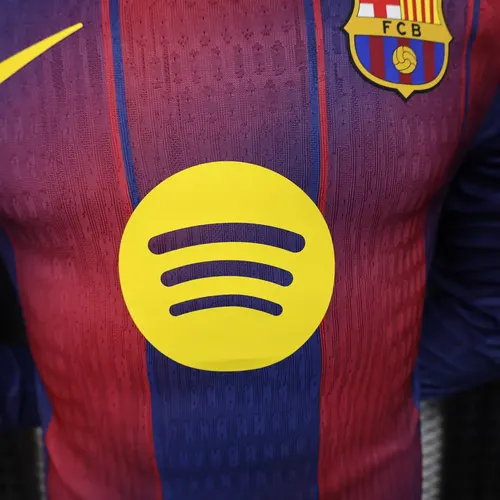 2025/2026 Manga Longa Barcelona Camisa de Futebol Principal  — view 6