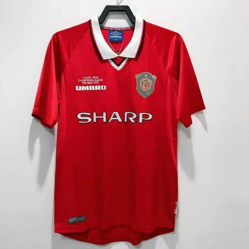 Maillot Domicile Rétro Manchester United 1999/2000