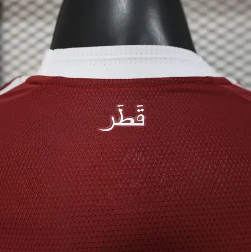 Camisa de Futebol Casa Seleção Nacional Catar Versão Jogador 2026  — view 8