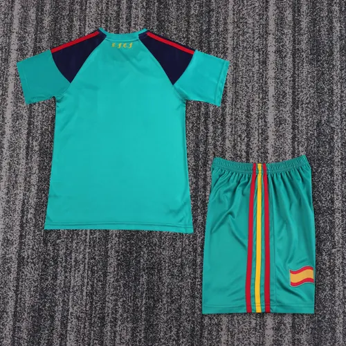 Camiseta de Fútbol Retro Portero España 2010  Talla Infantil — view 2