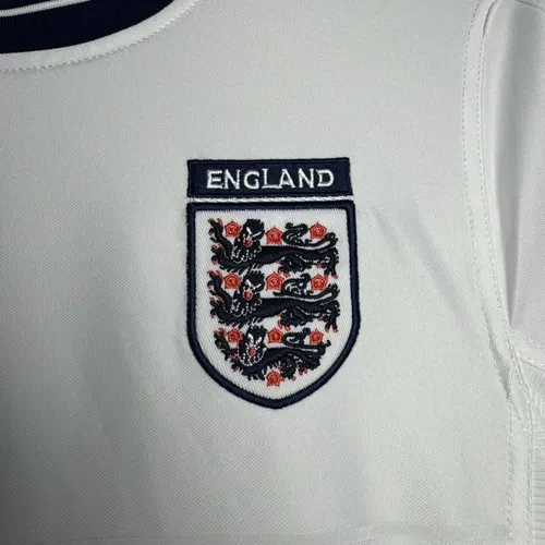 1999-2001 Retro England Home Soccer Jersey  — view 7