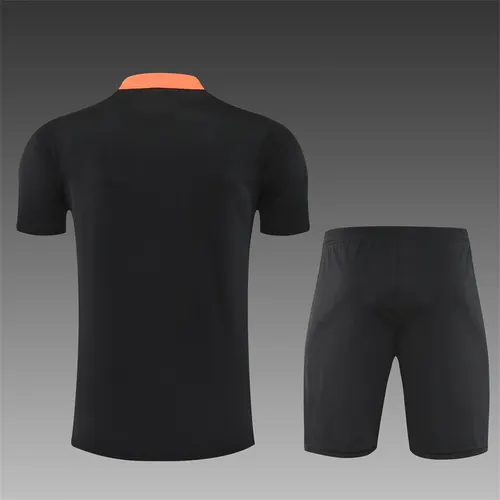 2026 Brazil training Black football jersey  suit — view 2