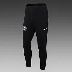 2024/2025 Barcelona Halb-Reißverschluss Trainingsanzug Schwarz Jersey Set — view 5