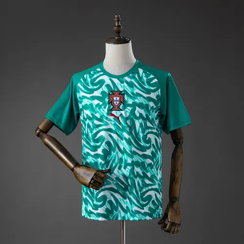 Camiseta de calentamiento de Portugal 2026 -Verde — view 1