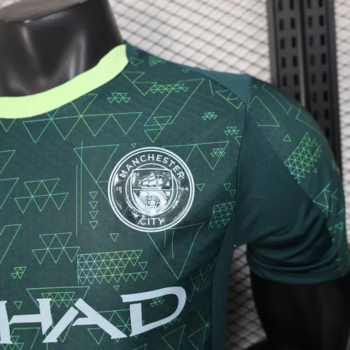 Camisa de Futebol Manchester City Quarto Visitante Versão Jogador 2025/2026  — view 5