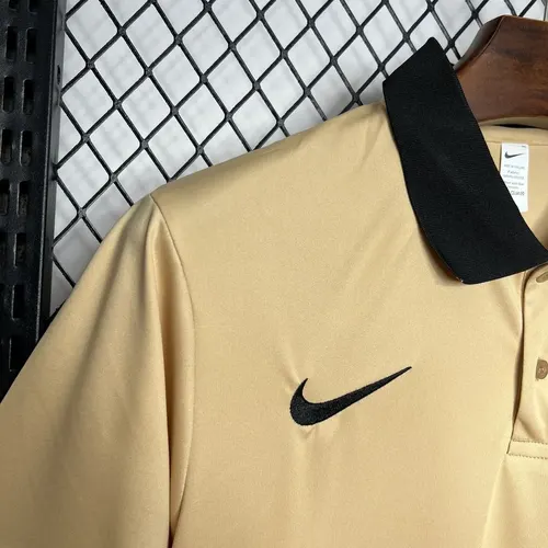 2024/2025 Barcelona Polo Khaki Football Shirt  — view 6