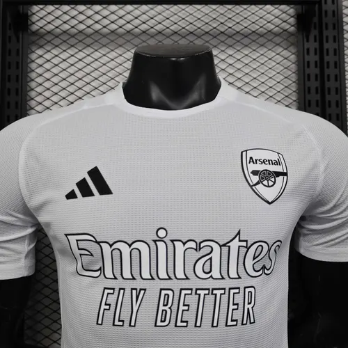2025/2026 Versão Jogador Arsenal Edição Especial Branco Jersey de Futebol  — view 3