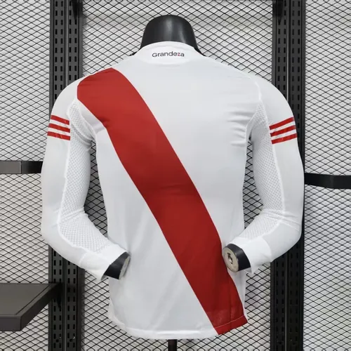 2025/2026 Manga Larga Versión Jugador River Plate Camiseta Local Fútbol  — view 2