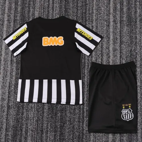2012/2013 Retro Santos Auswärts Fußballtrikot Kindergröße AAA fan-gradät — view 2