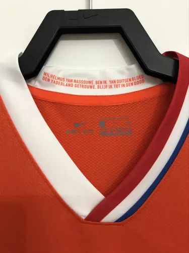 2008 Retro Niederlande Heim Fußballtrikot AAA fan-gradät — view 3