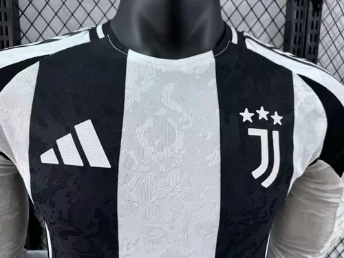 2024/2025 Player Version Juventus Home Long Sleeve Football Shirt  — view 3
