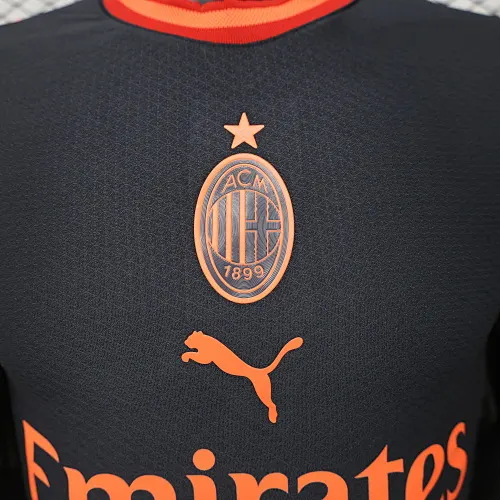 2026/2027 Versión Jugador AC Milan Tercera Suplente Camiseta de Fútbol   — view 5
