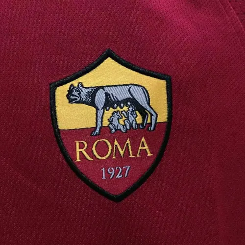 Camisa de Futebol Retro Roma Casa 2017/2018  — view 5