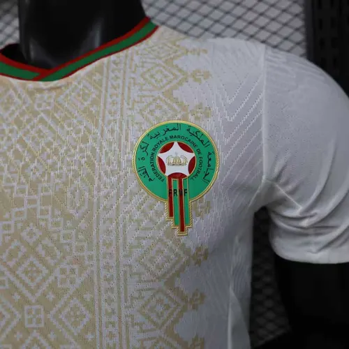 2026 Spielerversion Marokko Nationalmannschaft Auswärts Fußballtrikot   — view 6