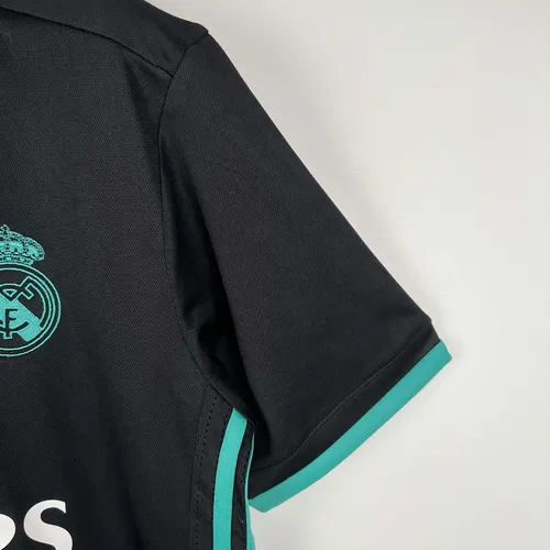 Camisa de Futebol Visitante Retro Real Madrid 2017/2018  — view 7