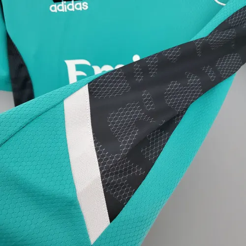 2021/2022 Real Madrid Training Wear Football Shirt Green — view 8