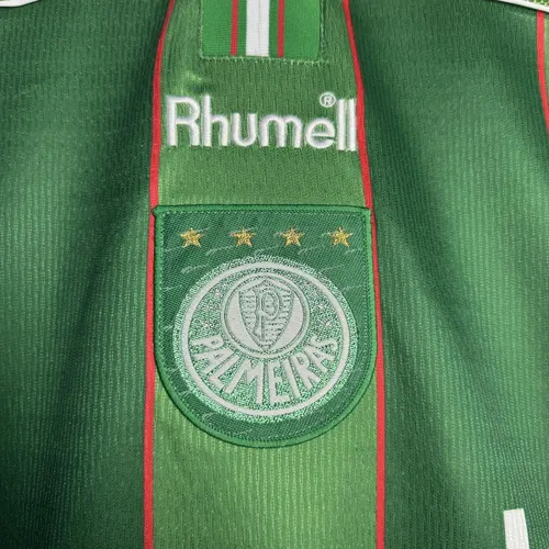 Maillot Domicile Palmeiras Rétro 1999  — view 5