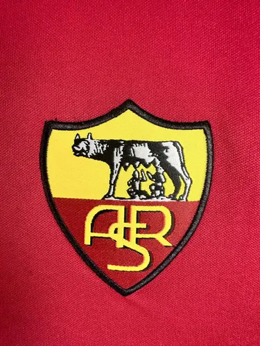 1998-1999 Retro Manga Longa Roma Uniforme Casa Jersey Futebol  — view 4