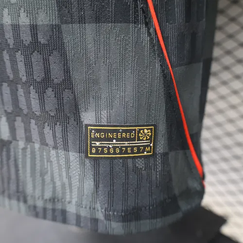 2026 Spielerversion Kroatien Nationalmannschaft Sonderedition Schwarz Fußballtrikot   — view 9
