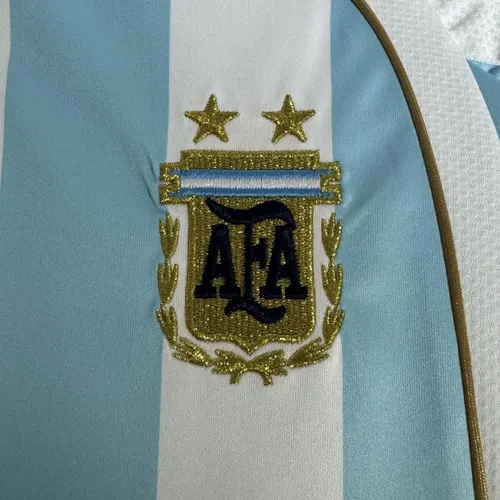 2006 Retro Argentina National Team Home Jersey   — view 3