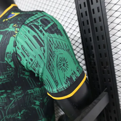 2024 Player Version Brazil Special Edition Green Football Shirt  — view 7