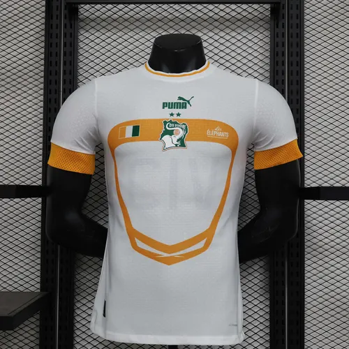 2022 Spielerversion Elfenbeinküste Auswärts Fußballtrikot AAA Fan-Qualität — view 1
