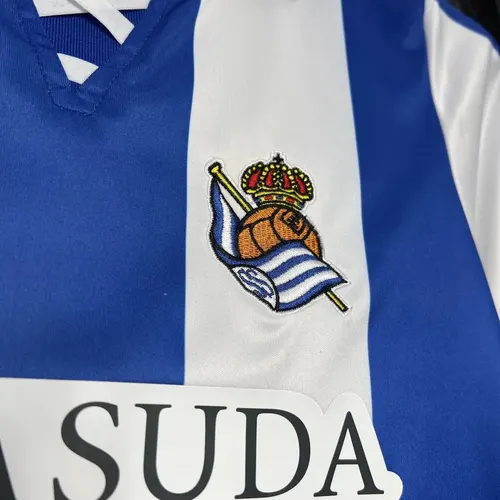 2024/2025 Real Sociedad Maillot Domicile  Taille Enfant — view 4