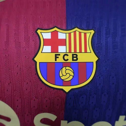 Camisa de Futebol Barcelona Home Versão Jogador 2024/2025  — view 7