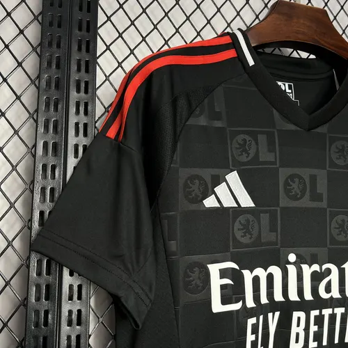 2024/2025 Lyonnais Auswärts Fußballtrikot  — view 4