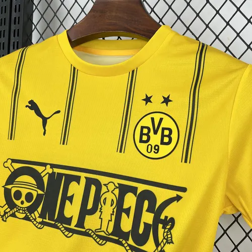 2025/2026 Dortmund One Piece Collaboration Edition Football Shirt   — view 3