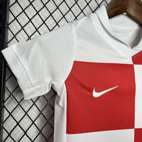 Maillot Domicile Équipe Nationale de Croatie 2024-2025 Taille Enfant  — view 3