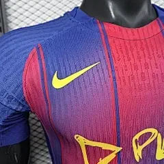 2025/2026 Spielerversion Barcelona Heim Derby Sonderedition Fußballtrikot  — view 4