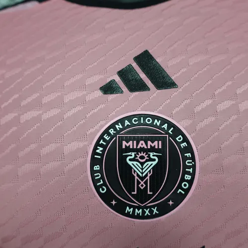 2024/2025 Player Version Inter Miami Home Soccer Jersey  — view 4