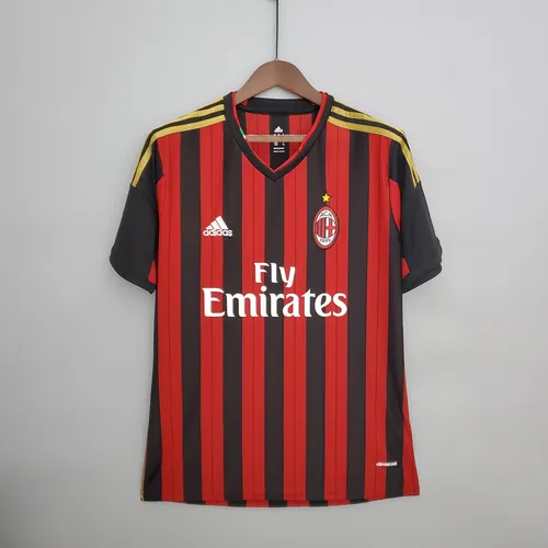 2013/2014 Retro AC Milan Home Football Shirt  — view 1